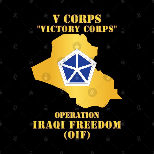 V Corps - OIF w Map by twix123844