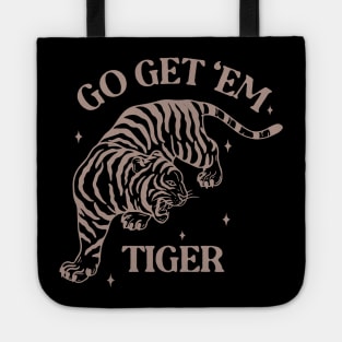 Vintage Go get Em Tiger Year of the Tiger Tote