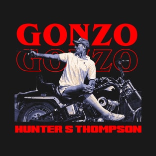 Gonzo Hunter S Tompson Rider T-Shirt