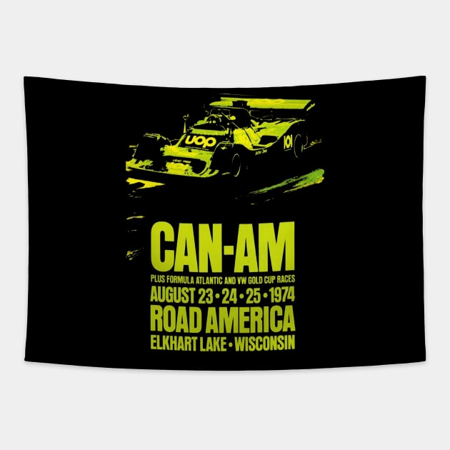 Can Am Race Tapestry by retrorockit