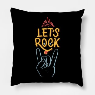 Lets Rock Pillow