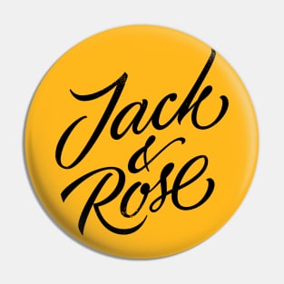 Jack & Rose (black) Pin