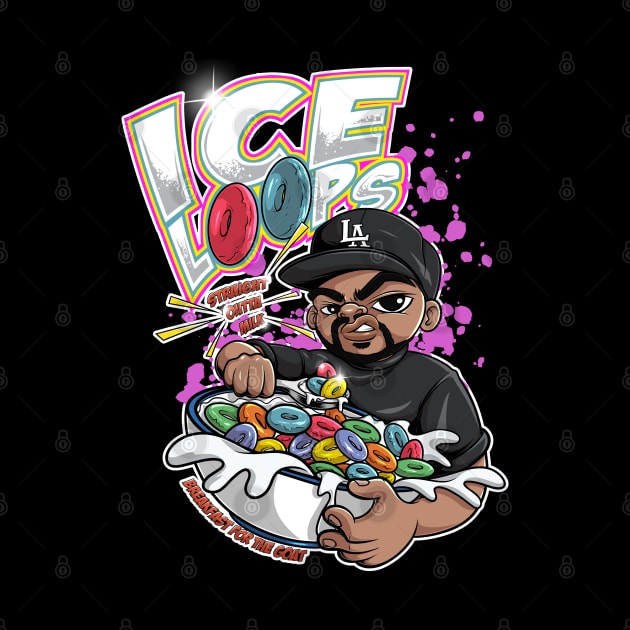 Ice Loops Rapper Cereal by namanyastudios