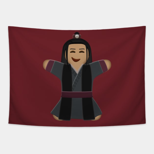 Gingerbread Wei Wuxian Tapestry by Porcupine8