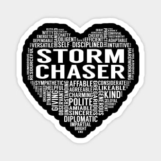 Storm Chaser Heart Magnet