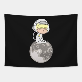 Cute Astronaut Tapestry