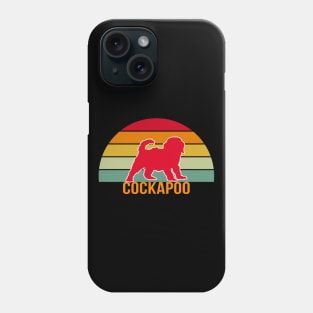 Cockapoo Vintage Silhouette Phone Case