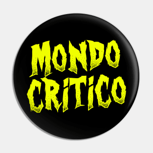 Mondo critico (Youtube channel's Logo) Pin