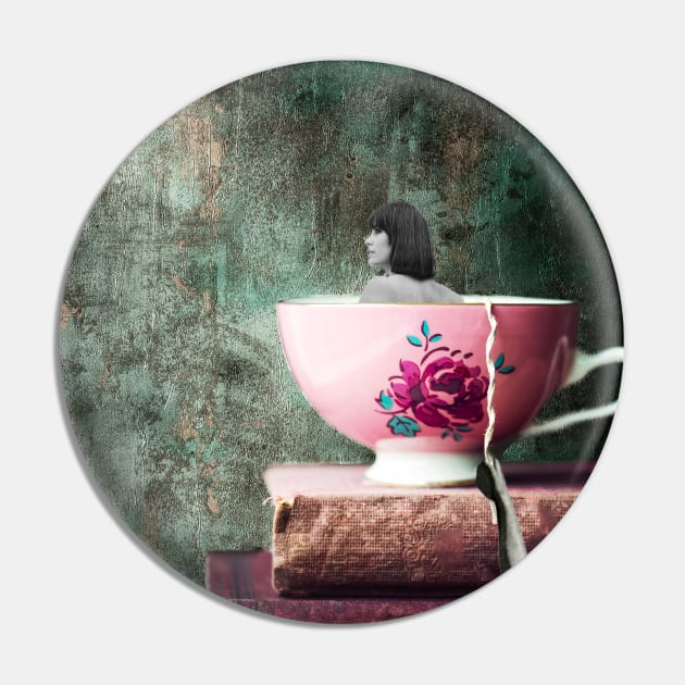 Teacup Pin by mintchocollage