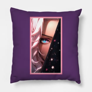 Anime Girl Eye | Quality Anime Artwork | Anime Aesthetic | Manga Anime Art Pillow