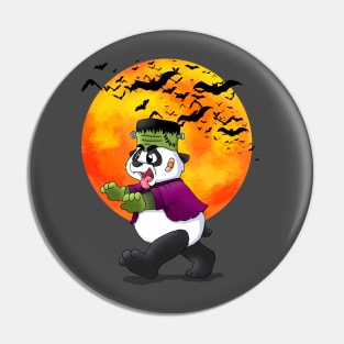 Frankenstein Halloween 2020 Panda Girl Boy Costume Pin