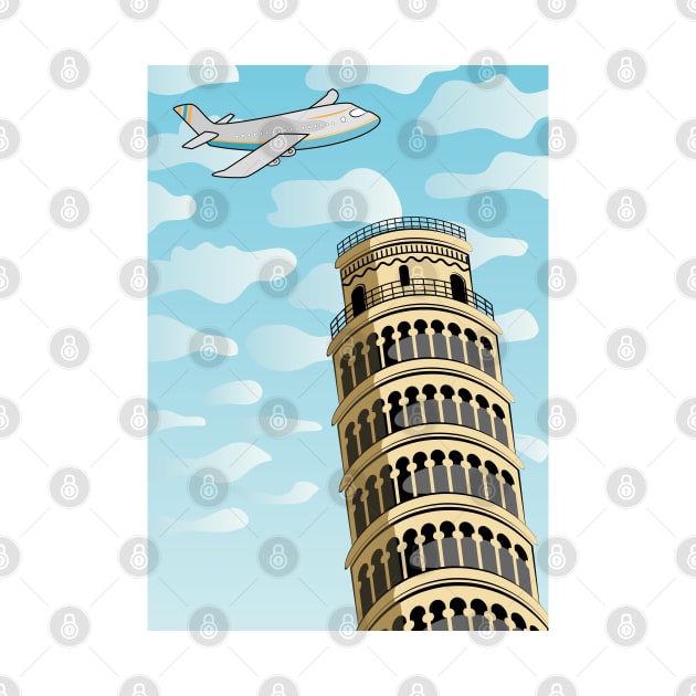 Leaning Tower Of Pisa by Designoholic