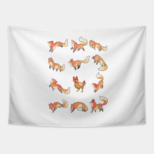 Hen in the Fox House Tapestry