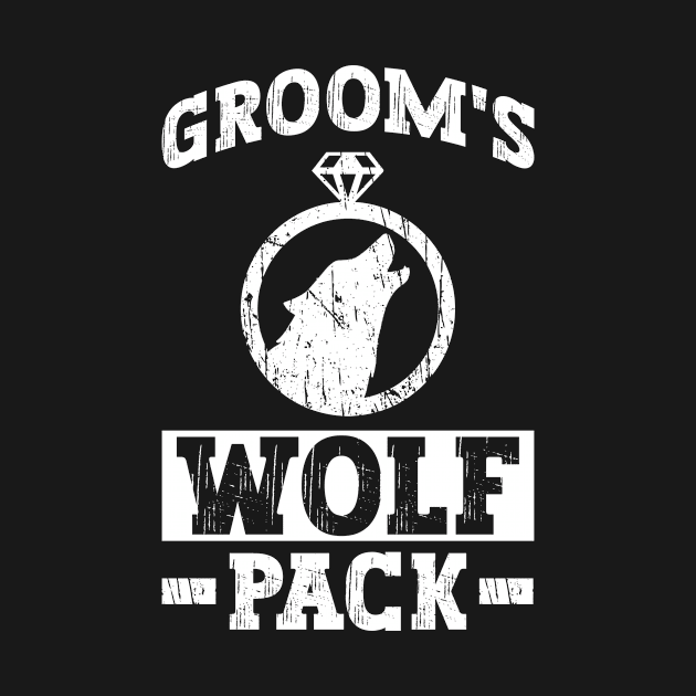 Groom's Wolf Pack - Bachelor Party Groom Squad by Anassein.os