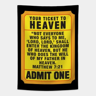 Matthew 7:21 Tapestry