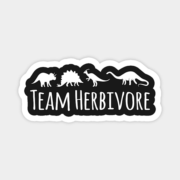 Team herbivore Magnet by TEEPHILIC