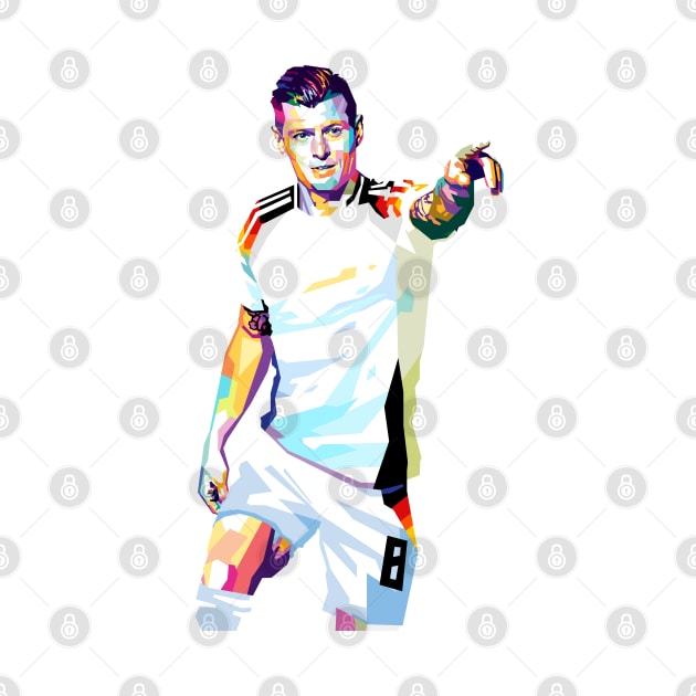 Toni Kroos Germany Fan Art by RJWLTG