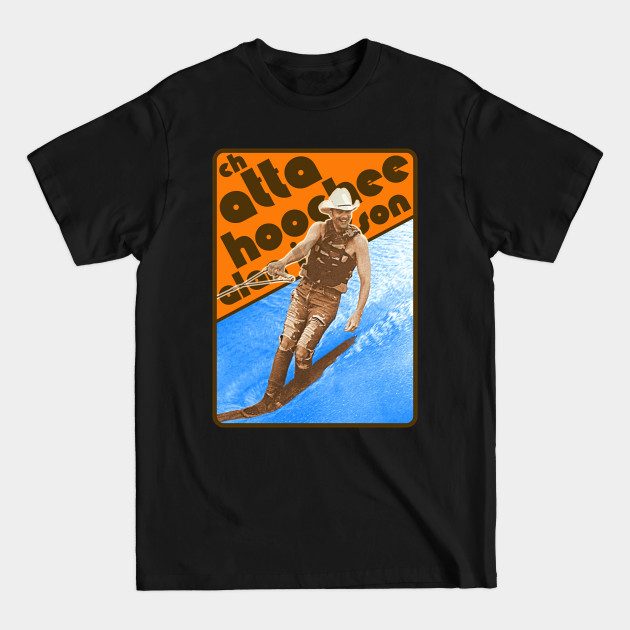 Alan Jackson Chattahoochee Waterskiing Retro Country Fan Art - Alan Jackson - T-Shirt