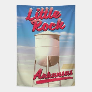 Little Rock Arkansas Travel poster. Tapestry