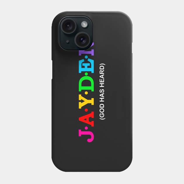 Jayden - God Has Heard. Phone Case by Koolstudio