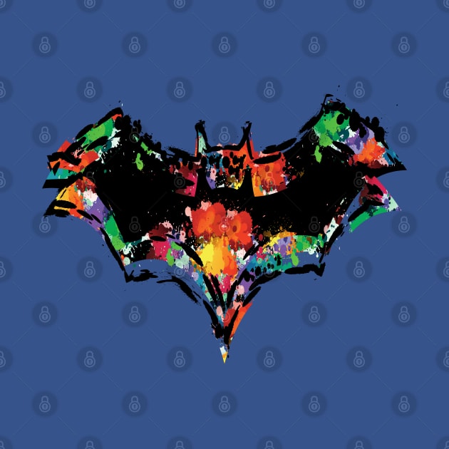 Bat paint splash by CindyS