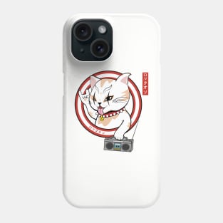 Rokku On Maneki-neko! (Rock On Lucky Cat) Phone Case