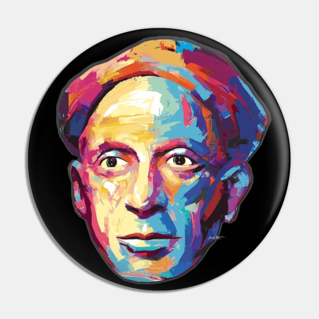 Pablo Picasso Pin by mailsoncello