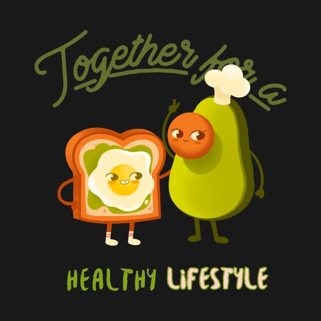 together for a healthy lifestyle by Graffas