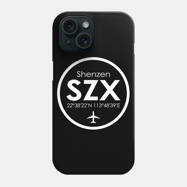 SZX, Shenzhen Bao'an International Airport Phone Case by Fly Buy Wear