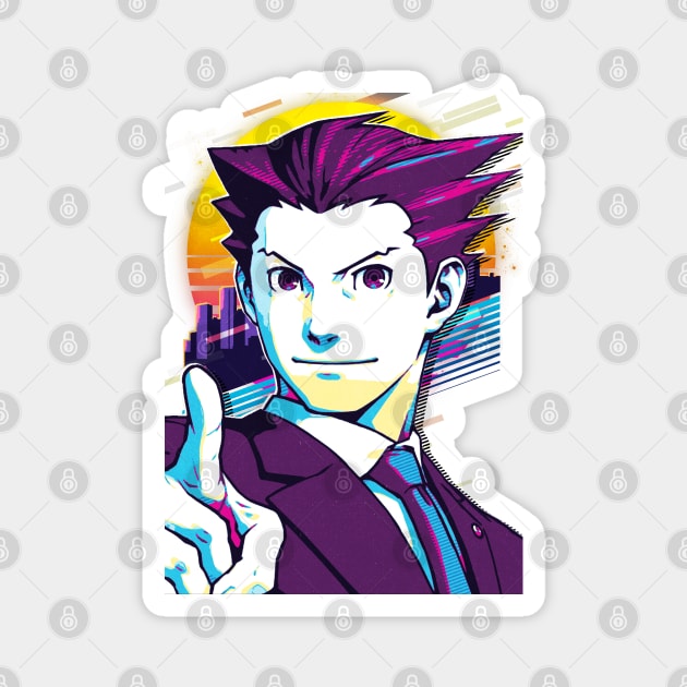 Ace Attorney Magnet by 80sRetro