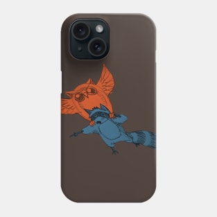 Owl & Raccoon Phone Case