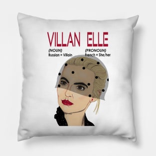 Villanelle, Killing Eve, She Villain Pillow