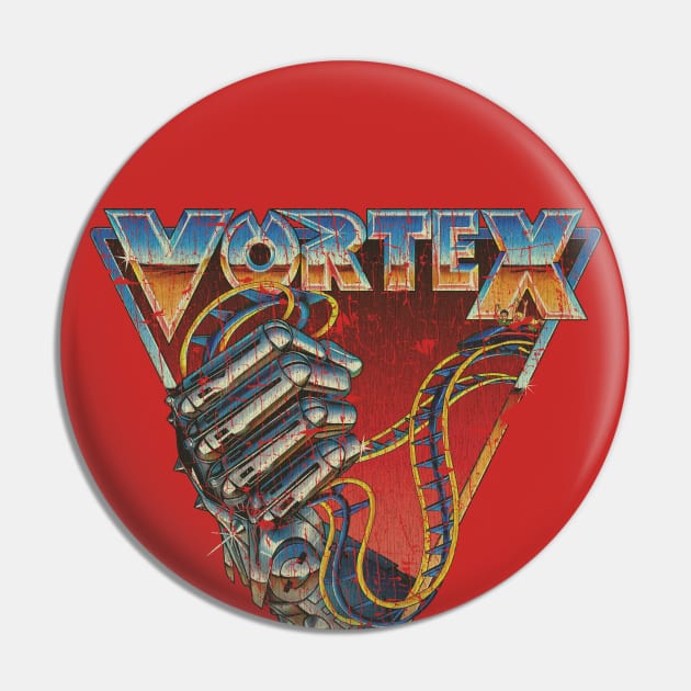 Vortex Roller Coaster 1987 Pin by JCD666