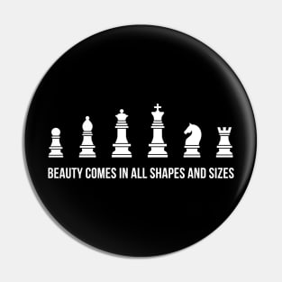 Beauty Comes in all Shapes and Sizes Pin