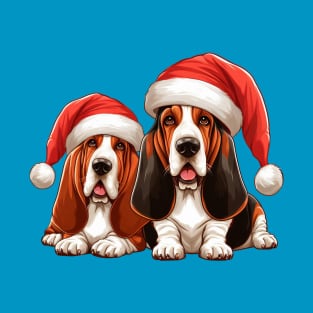 Basset Hounds Family T-Shirt