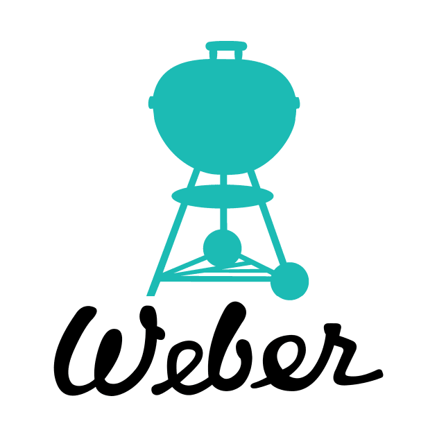 Grill Giants Weber Classic Vintage Light Green/Blue Kettle by Grill Giants