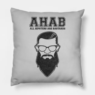 ALL HIPSTERS ARE BASTARDS - Funny (A.C.A.B) Parody Pillow