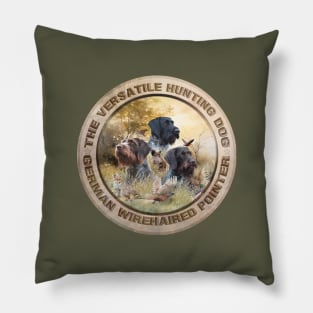 German Wirehaired Pointer Pillow