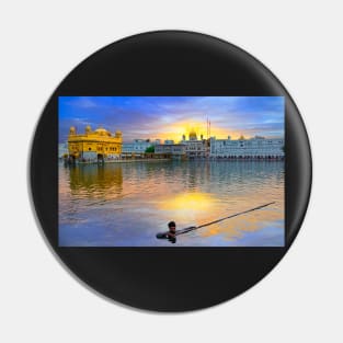 Golden Temple Cleaner. Pin