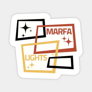 Marfa Lights Magnet