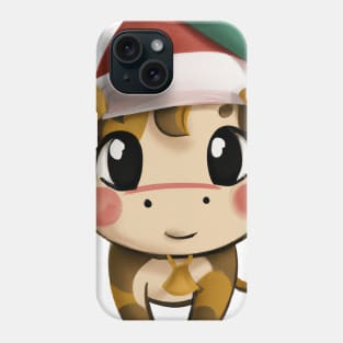 Cute Ox Drawing Phone Case