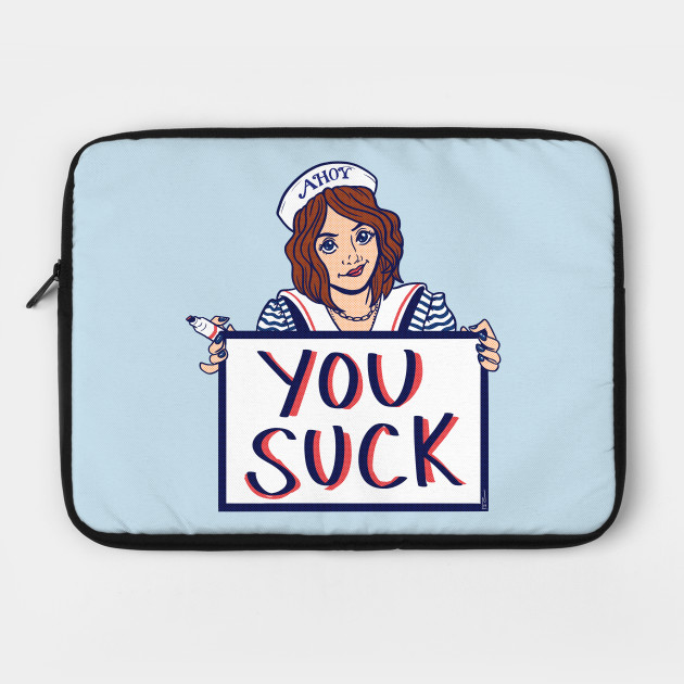 stranger things laptop case