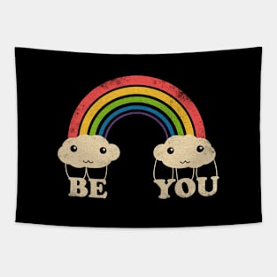 be you rainbow Tapestry