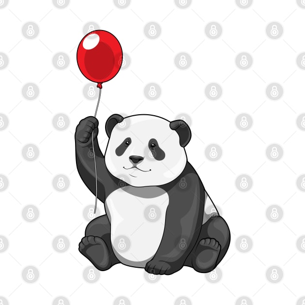 Panda Balloon by Markus Schnabel
