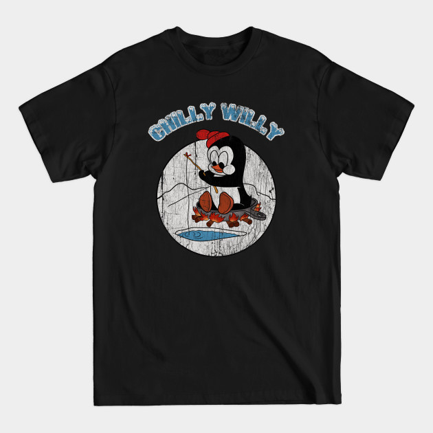 Distressed Chilly willy - Chilly Willy - T-Shirt