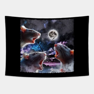 Furry Nobility Elevate Your Wardrobe with Rat Full T-Shirts Tapestry