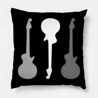 3 guitars Pillow