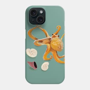 Octopus _Green Phone Case