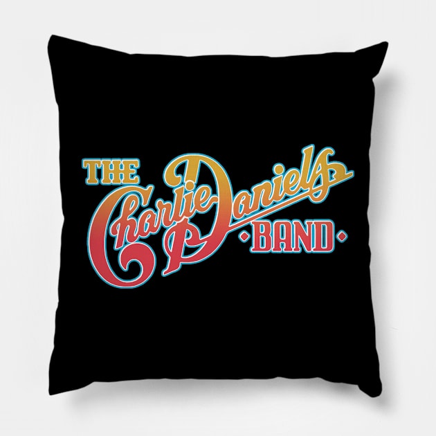 The Charlie Daniels Band Retro Style Pillow by Ipung