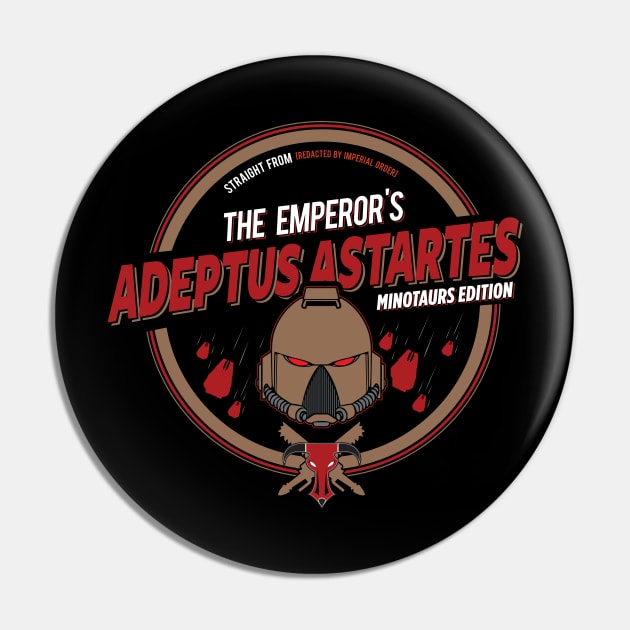 Minotaurs Pin by Exterminatus